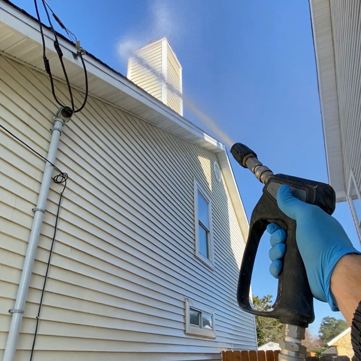 Power Washing in Brookfield project 4